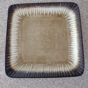La Dolce Vita Glazed Ceramics Plate Square